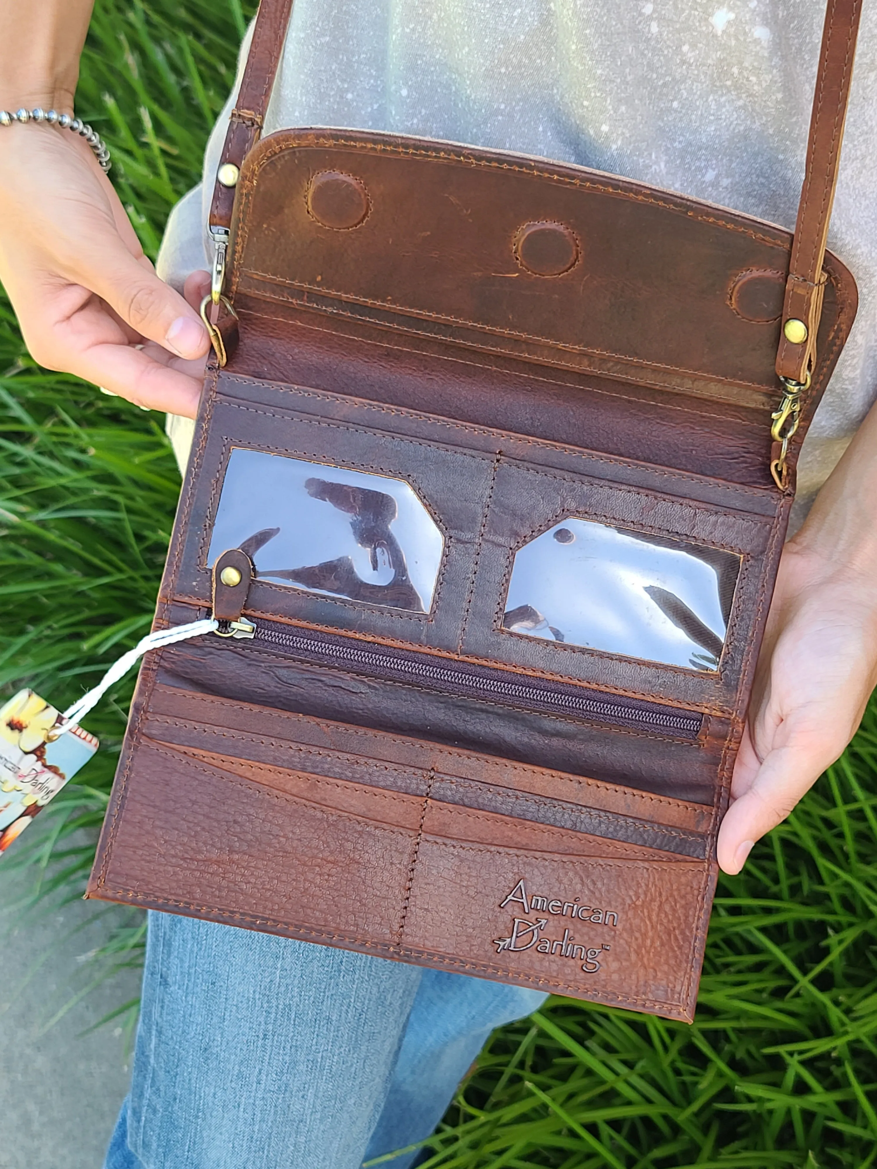 American Darling Painted Wallet/Purse