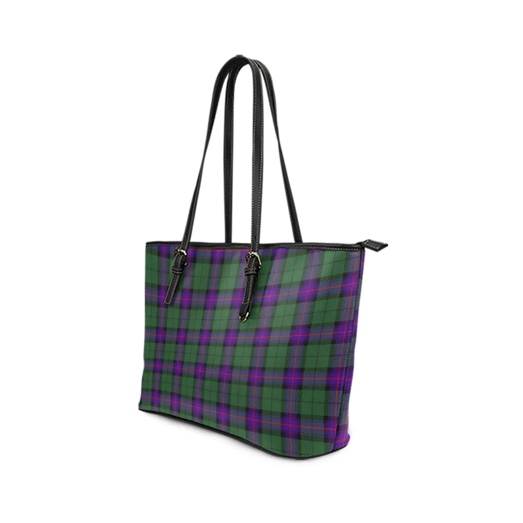 Armstrong Modern Tartan Leather Tote Bag