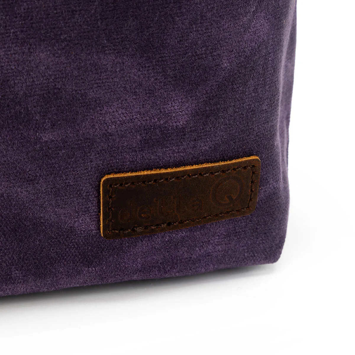 della Q Maker's Canvas Backpack - Purple