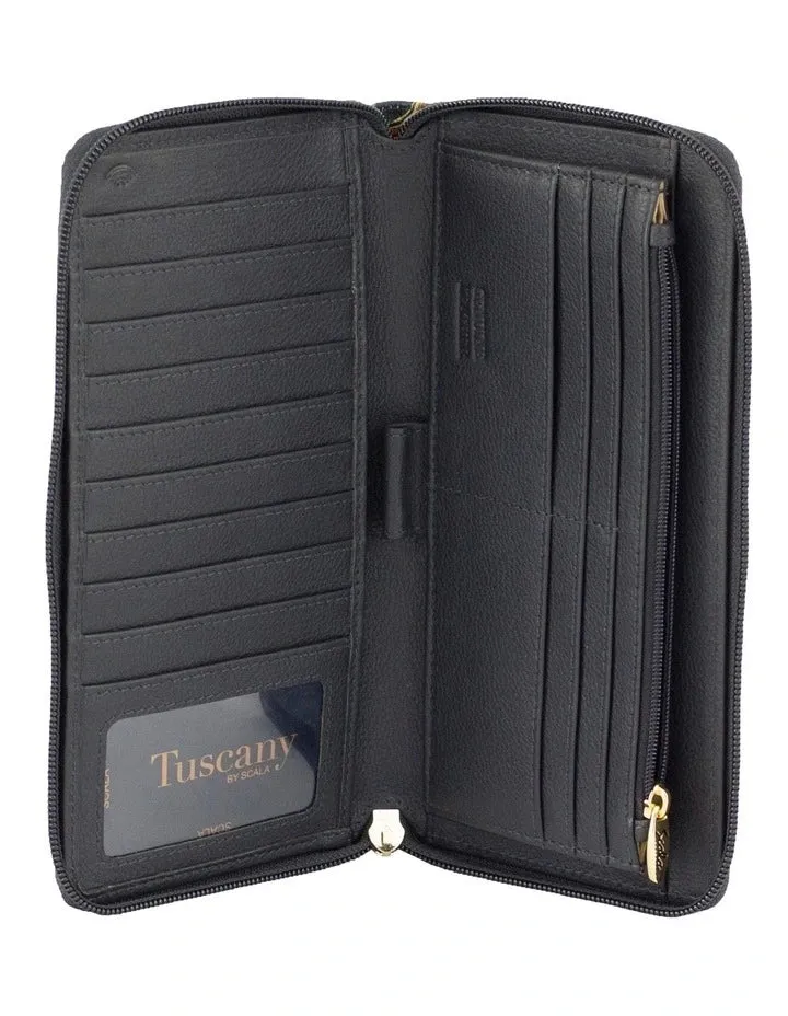 Tuscany By Scala Ryan Clutch Wallet